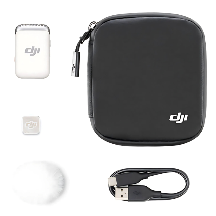 DJI Mic 2 1TX Pearl White