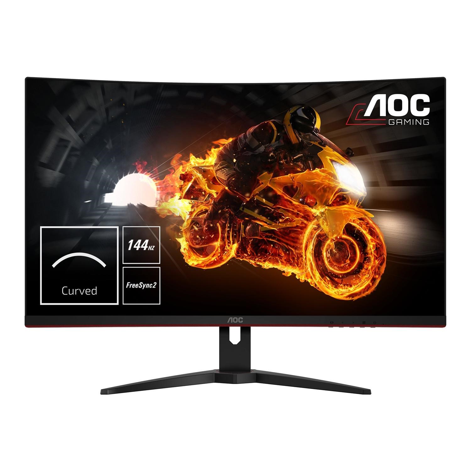 Aoc Cq32g1 31 5 Qhd Freesync 144hz Curved Gaming Monitor Laptops Direct Aoc Cq32g1 31 5 Qhd Freesync 144hz Curved Gaming Monitor Laptops Direct