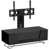 Alphason CRO2-1000BKT-BK Chromium 2 TV Cabinet with Bracket for up to 50&quot; TVs - Black