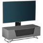 Alphason CRO2-1000BKT-GR Chromium 2 TV Cabinet with Bracket for up to 50" TVs - Grey 