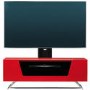 Alphason CRO2-1000BKT-RE Chromium 2 TV Cabinet with Bracket for up to 50" TVs - Red
