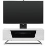 Alphason CRO2-1000BKT-WH Chromium 2 TV Cabinet with Bracket for up to 50" TVs - White 