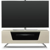 Alphason CRO2-1000CB-IVO Chromium 2 TV Stand for up to 50" TVs - Ivory