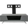 Alphason CRO2-1200BKT-GR Chromium 2 TV Cabinet with Bracket for up to 50" TVs - Grey