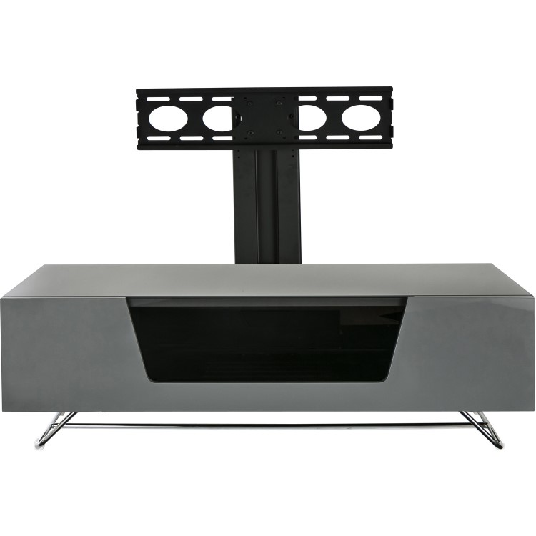 Alphason CRO2-1200BKT-GR Chromium 2 TV Cabinet with Bracket for up to 50" TVs - Grey
