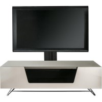 Alphason CRO2-1200BKT-IV Chromium 2 TV Cabinet with Bracket for up to 50" TVs - Ivory 