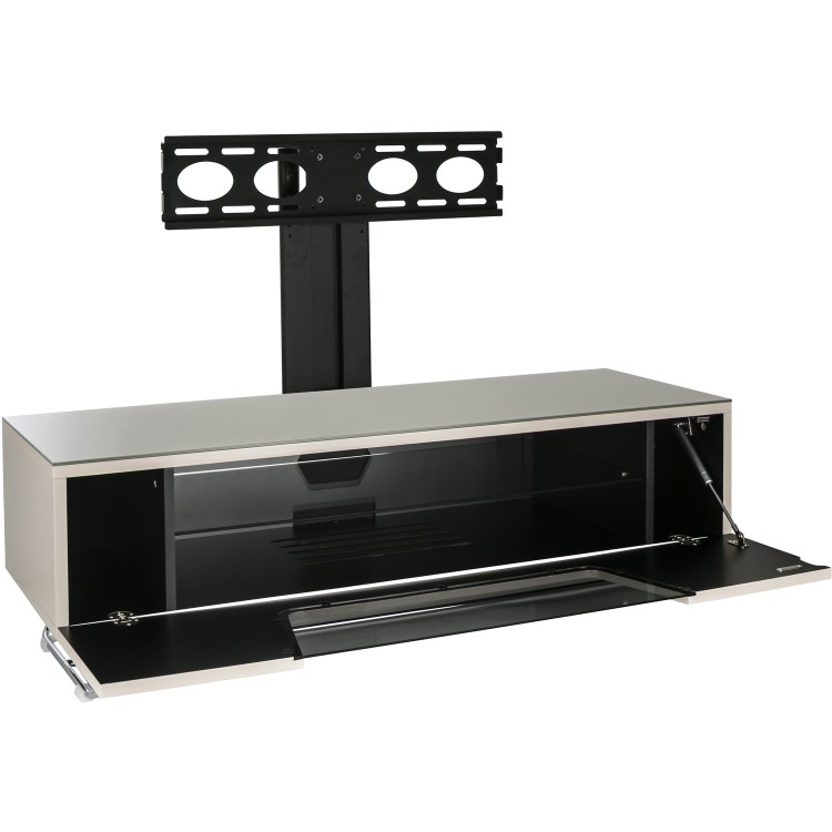 Alphason CRO2-1200BKT-IV Chromium 2 TV Cabinet with Bracket for up to 50" TVs - Ivory 