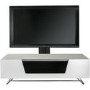 Alphason CRO2-1200BKT-WH Chromium 2 TV Cabinet with Bracket for up to 50" TVs - White 