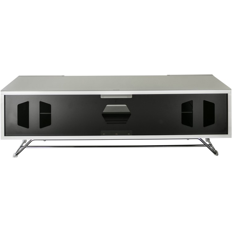 Alphason CRO2-1200CB-WHT Chromium 2 TV Cabinet for up to 55" TVs - White