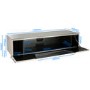 Alphason CRO2-1200CB-WHT Chromium 2 TV Cabinet for up to 55" TVs - White