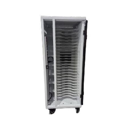 PT-VERT-24 24-Bay Secure Verti Designed with wheels to move with you 24 devices up to 17"