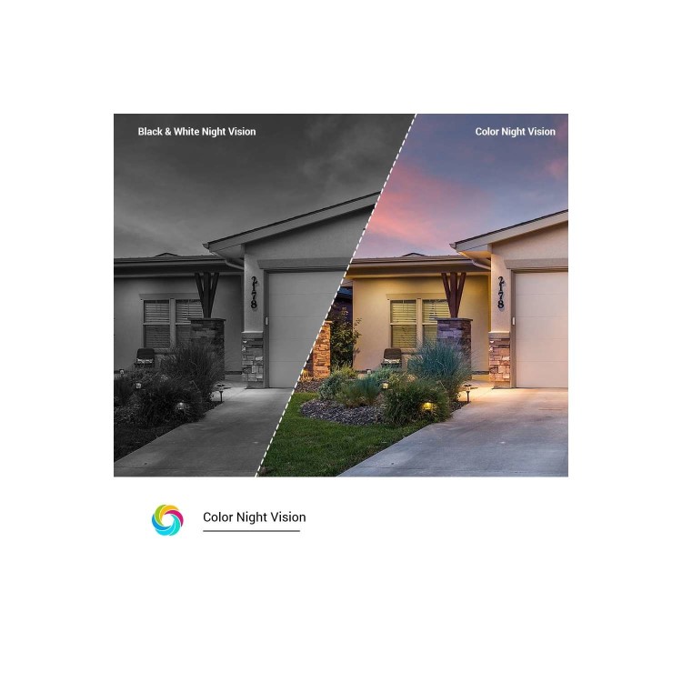 EZVIZ LC3 2K Smart Security Outdoor Wall-light PTZ Camera