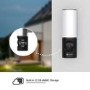 EZVIZ LC3 2K Smart Security Outdoor Wall-light PTZ Camera