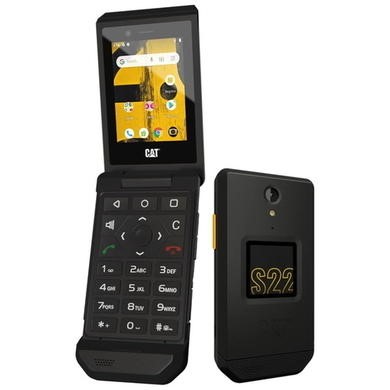 CAT S22 Flip 16GB 4G SIM Free Smartphone - Black