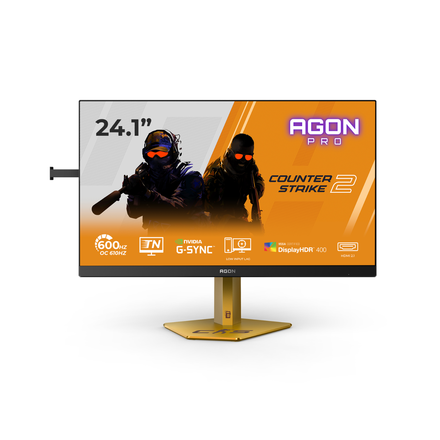 AGON PRO CS24A 24 TN Full HD 610Hz 0.3ms Counter Strike 2 Edition Gaming Monitor