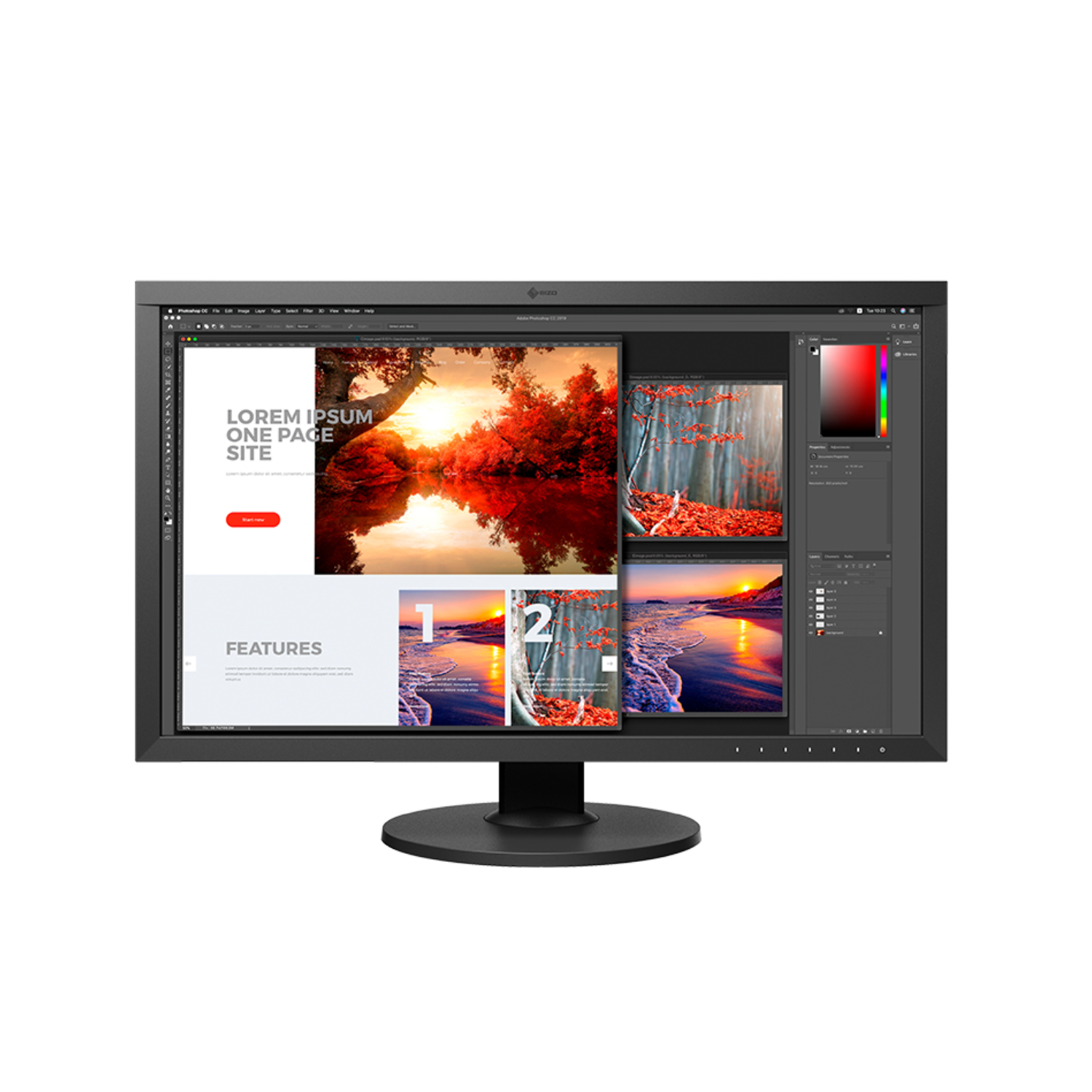 ColorEdge CS2740 BK 27 IPS 4K UHD Monitor