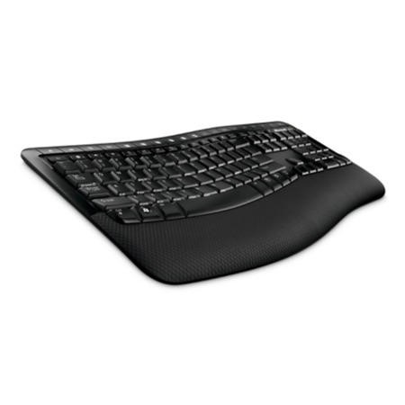 Microsoft Wireless Comfort Desktop Keyboard And Mouse 5000 Black