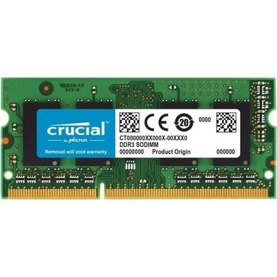 Crucial 8gb Ddr3l 1600mhz Non Ecc So Dimm 1 X 8gb Laptop Memory Laptops Direct