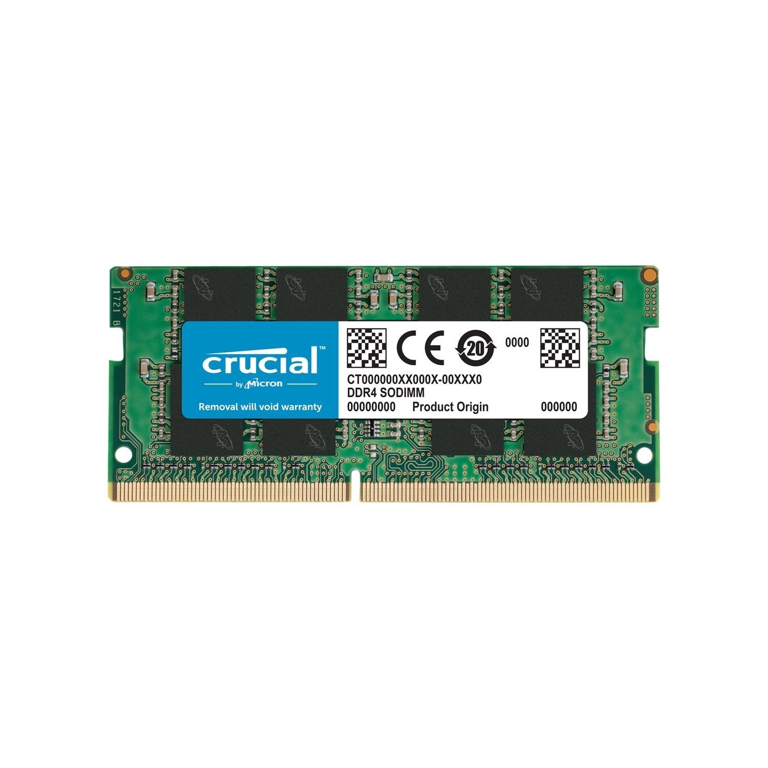 Crucial 16GB (1x16GB) SO-DIMM 3200MHz DDR4 Laptop Memory Laptops