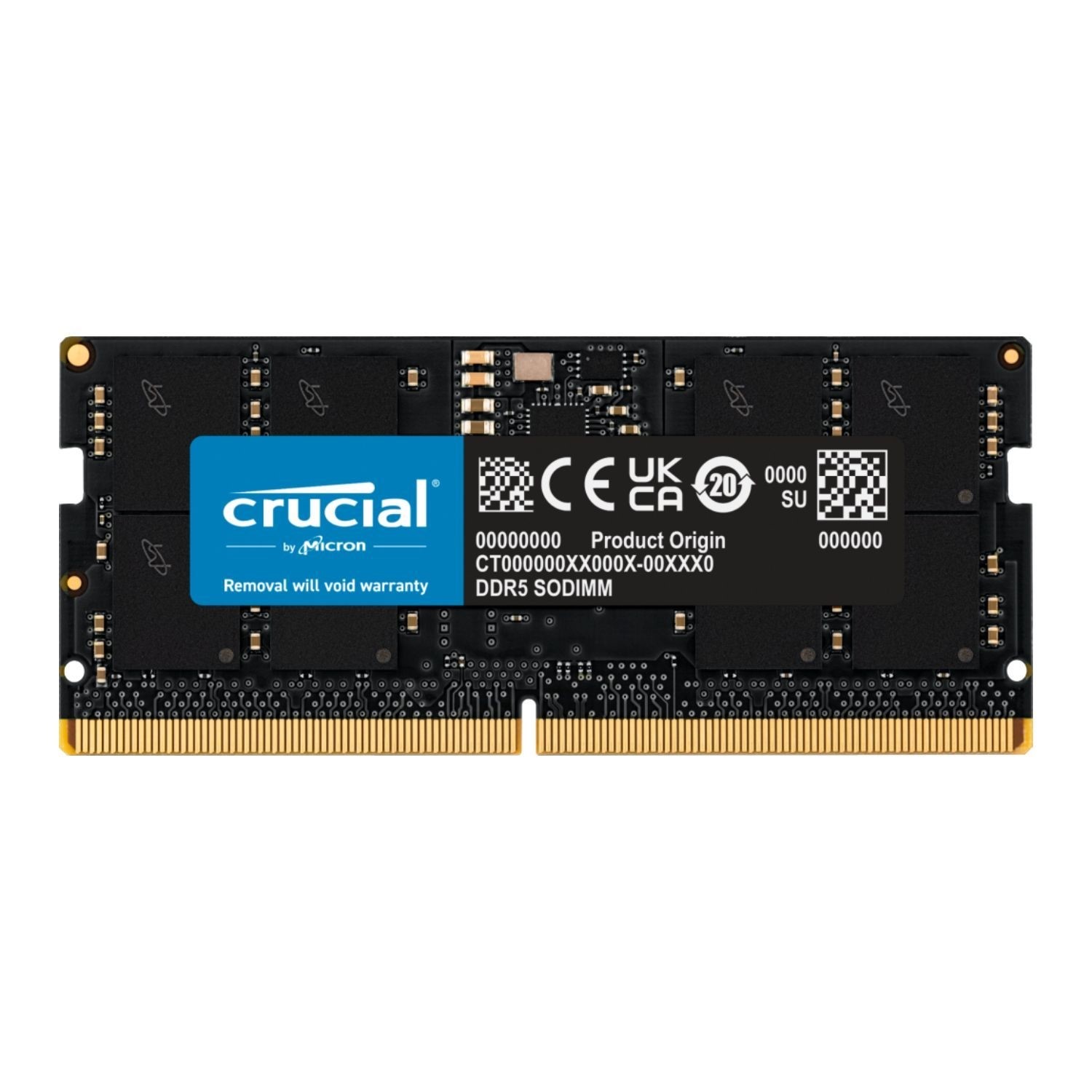 Crucial 16GB (1X16GB) So-Dimm 5600Mhz Ddr5 Laptop Memory, Laptops Direct - CT16G56C46S5