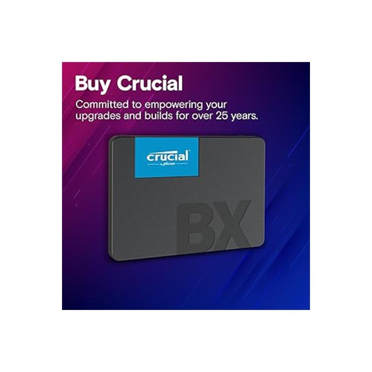 Crucial BX500 240GB 2.5 Inch SATA Internal SSD