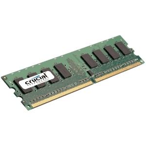 Crucial 2GB DDR2 800MHz Non-ECC DIMM Desktop Memory