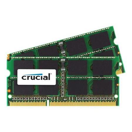 Crucial 16GB DDR3L 1866MHz Non-ECC SO-DIMM 2 x 8GB Memory Kit
