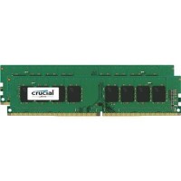 Crucial 32GB 2 x 16GB DDR4 2400 MHz 1.2V non-ECC DIMM 288-Pin Memory