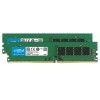 Crucial 32GB 2666MHz DDR4 Non-ECC DIMM Desktop Memory