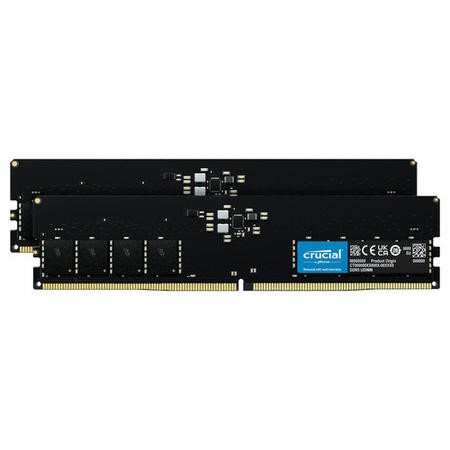 Crucial 64GB (2X32GB) DDR5 4800MHz UDIMM Desktop Memory - Laptops
