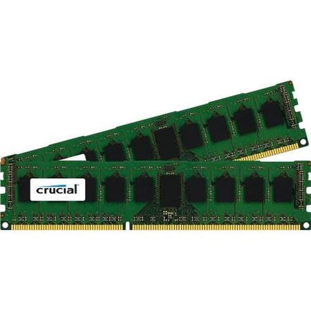 Crucial 16GB DDR3L 1600MHz ECC DIMM x 8GB Memory Kit Laptops