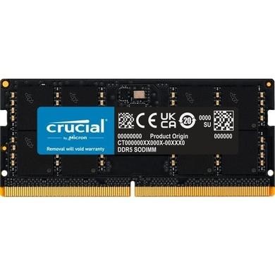 Crucial 32GB (1x32GB) SO-DIMM 4800MHz DDR5 Laptop Memory