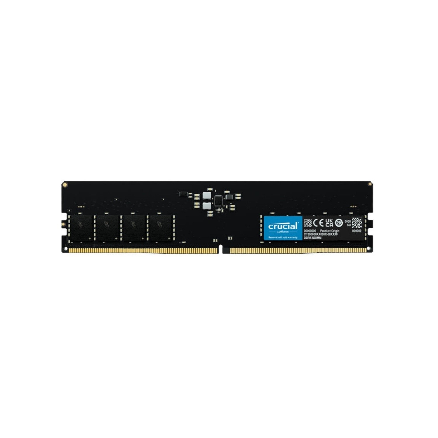 Crucial 32GB DDR5 4800 MHz UDIMM Memory Kit - Laptops Direct
