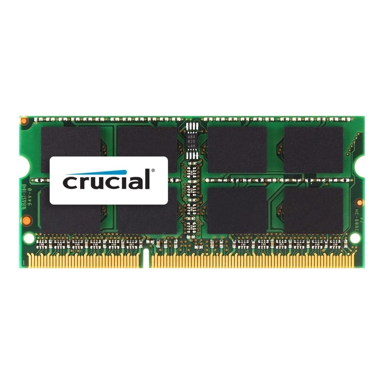 Crucial 1600Mhz 4GB DDR3 Non-ECC SO-DIMM Laptop Memory