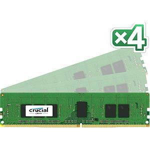Crucial 16GB DDR4 2133MHz ECC DIMM 4 x 4GB Memory Kit