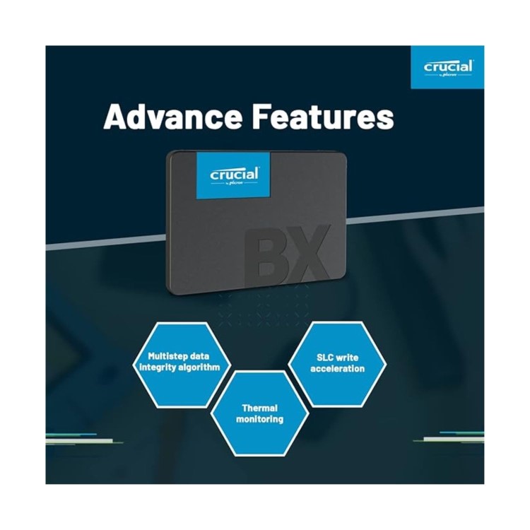 Crucial BX500 500GB 2.5 Inch SATA Internal SSD