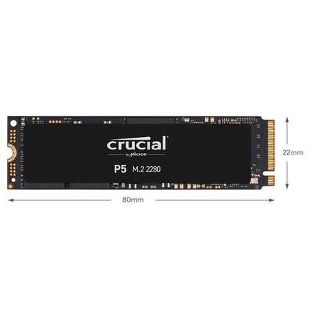 Crucial P5 500GB M.2 NVMe SSD