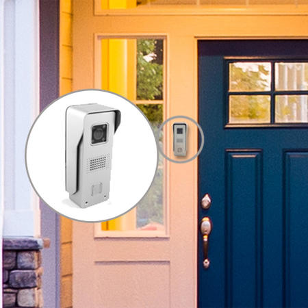electriQ HD 720p Wifi Video Doorbell with 8GB Memory Unlock Function & Motion Detection