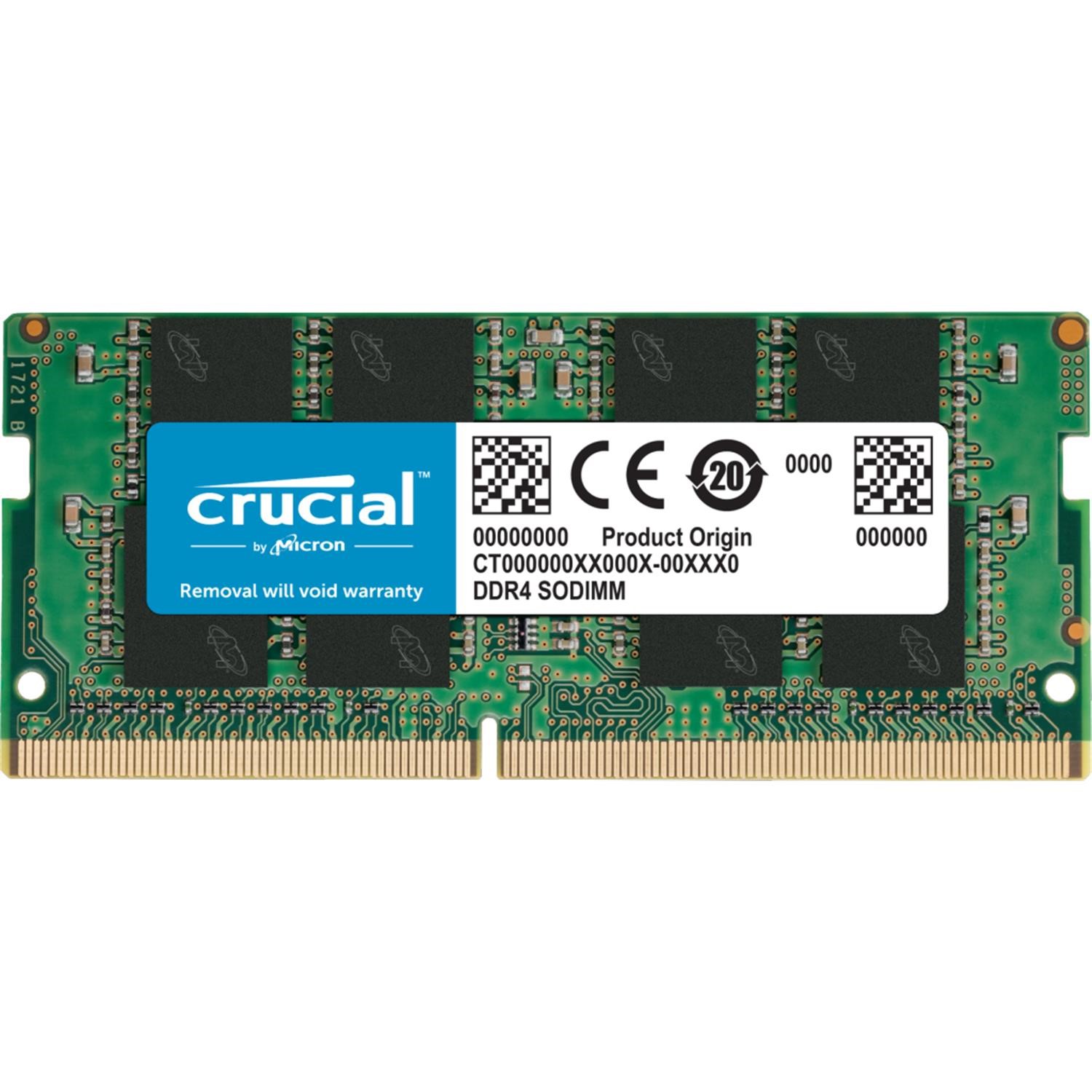 CT8G4SFRA32AT 1x8GB SO DIMM 3200MHz DDR4 Laptop Memory