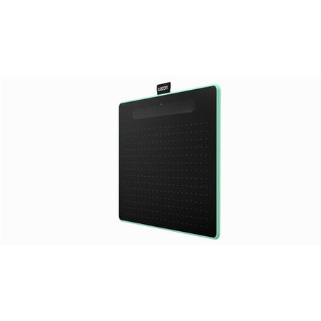 Custodia In Pelle Per Wacom Intuos M Pistachio (Bluetooth) – Con Supporto E Tasca Per Stilo