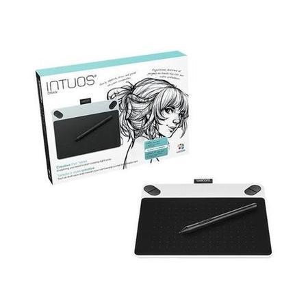 Wacom Intuos Draw White Pen Only Small Mac/Win Laptops Direct