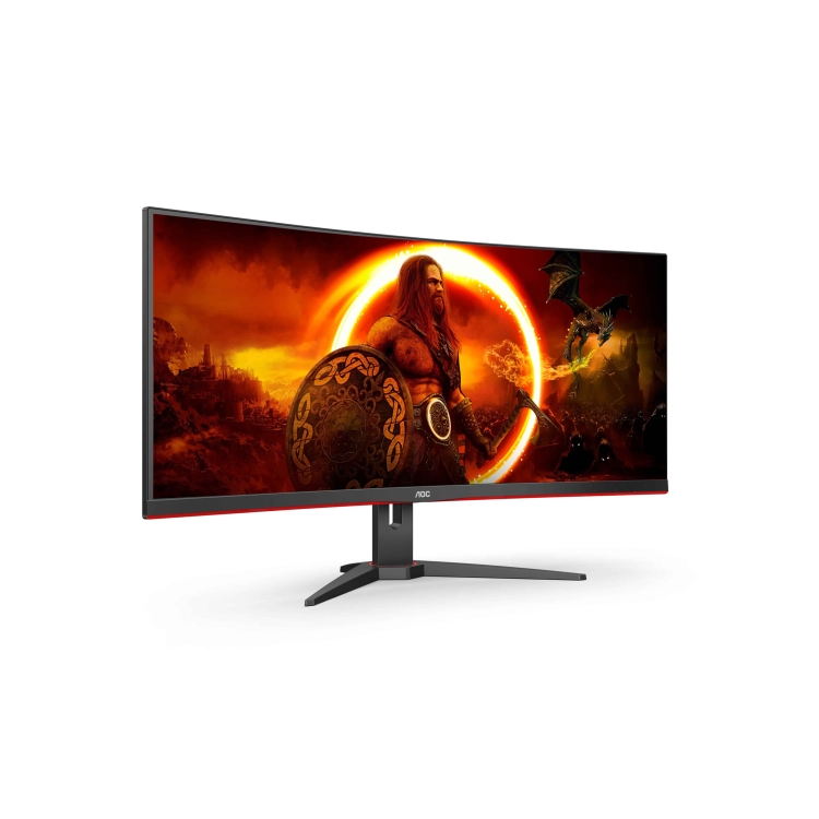 AOC G2 CU34G2XE/BK 34" WQHD 144Hz Curved Gaming Monitor