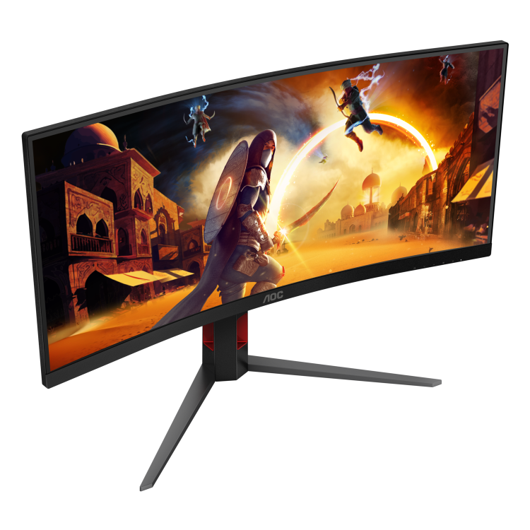 AOC CU34G4P 34" Fast VA WQHD 180Hz 1ms Curved Gaming Monitor