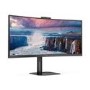 AOC CU34V5CW/BK 34" WQHD 100Hz USB-C Curved Monitor 