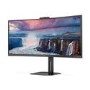 AOC CU34V5CW/BK 34" WQHD 100Hz USB-C Curved Monitor 