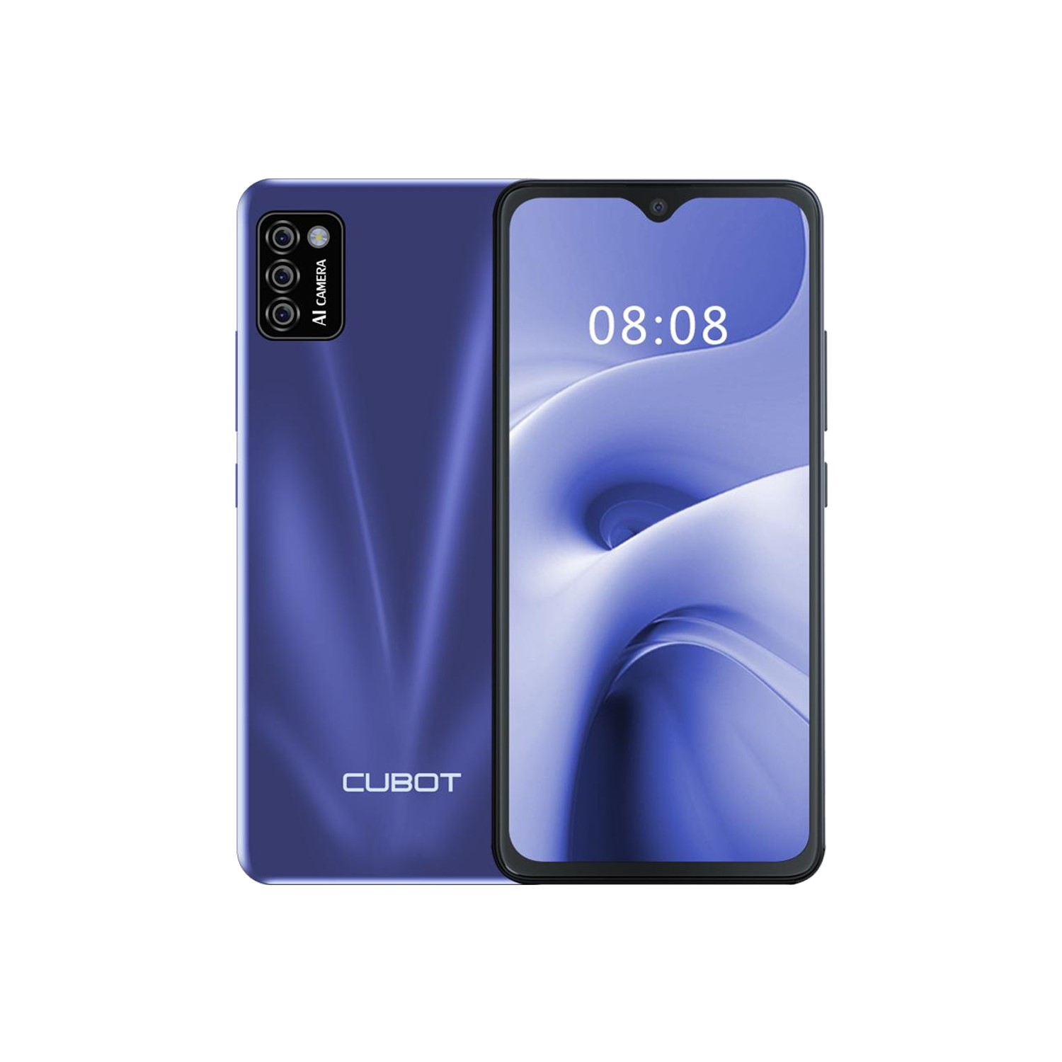 Cubot J8 Blue 16GB 3G Unlocked SIM Free Smartphone
