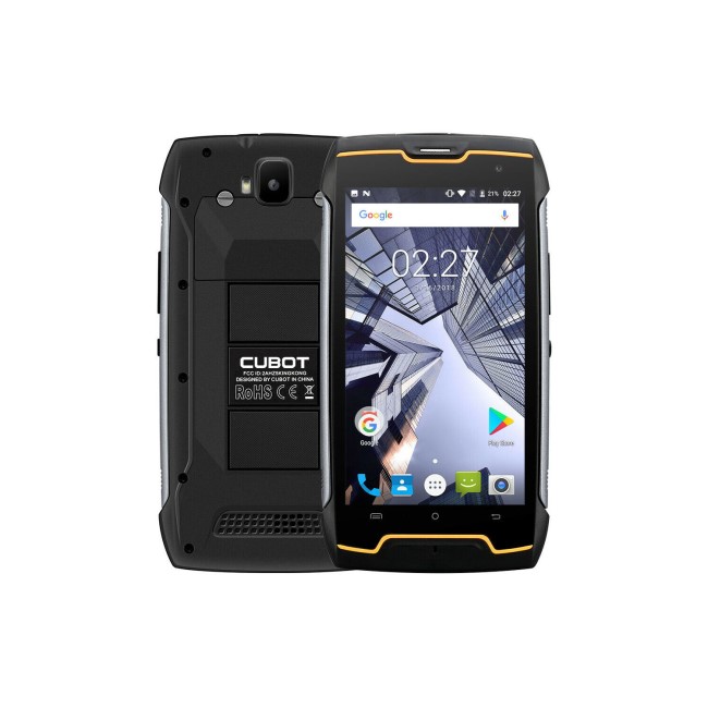 GRADE A2 - Cubot King Kong Black 5.0inch 16GB 3G Dual SIM IP68 4400mAh Battery Unlocked & SIM Free
