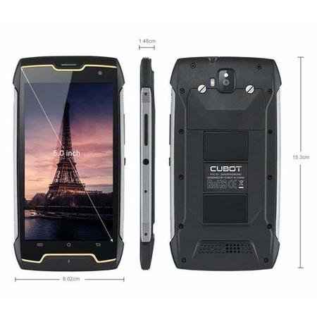 Cubot King Kong Black 5.0inch 16GB 3G Dual SIM IP68 4400mAh Battery Unlocked & SIM Free