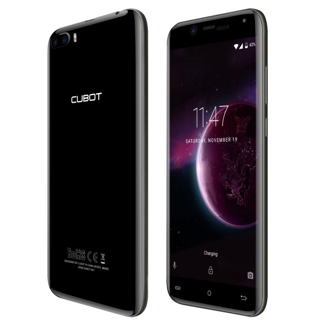 GRADE A1 - Cubot Magic Black 5" 16GB 4G Dual SIM Unlocked & SIM Free