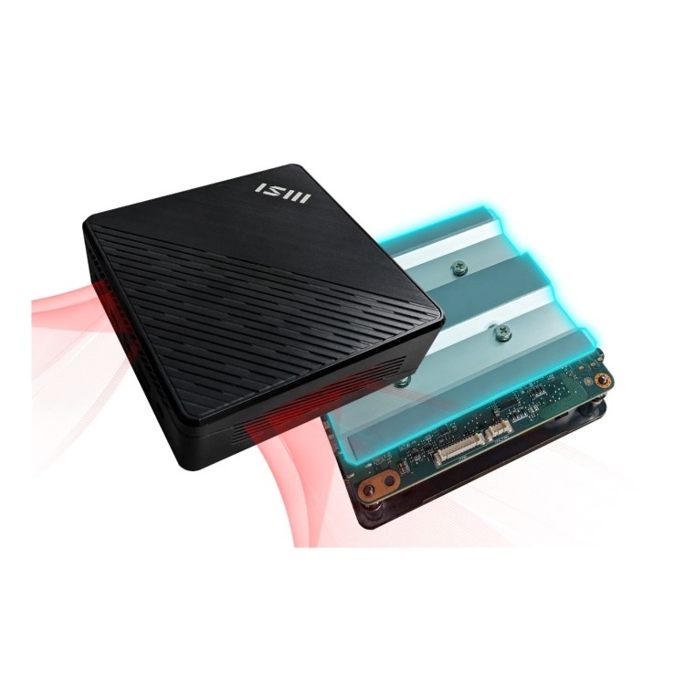MSI Cubi N ADL Intel N100 4GB RAM 128GB M.2 SSD Windows 11 Pro Mini Desktop PC